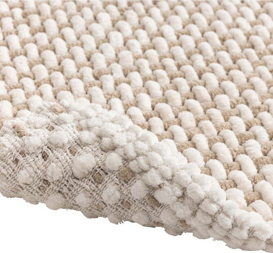 Atmosphera Bath Mat Rafael Sable Beige 50x80cm