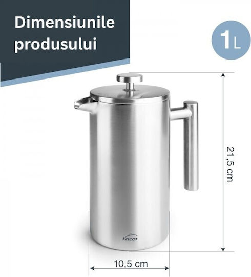 Presă Franceză de Cafea Francesca 1 Litru