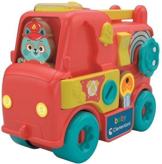 Baby Clementoni Превозно Средство Baby Fire Engine с Музика за 18+ Месеца