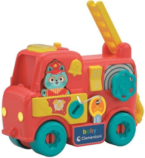 Baby Clementoni Превозно Средство Baby Fire Engine с Музика за 18+ Месеца