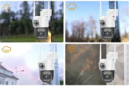 IP Surveillance Camera Wi-Fi Full HD+ 6MP Waterproof with Two-Way Communication