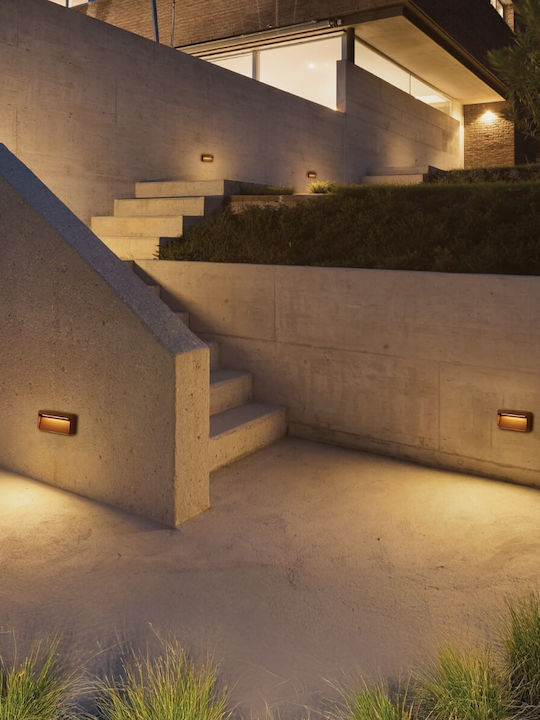 Zambelis Lights Στεγανό Επιτοίχιο Εξωτερικό Φωτιστικό LED 6W Zambelis Lights Στεγανό Επιτοίχιο Εξωτερικό Φωτιστικό LED 6W