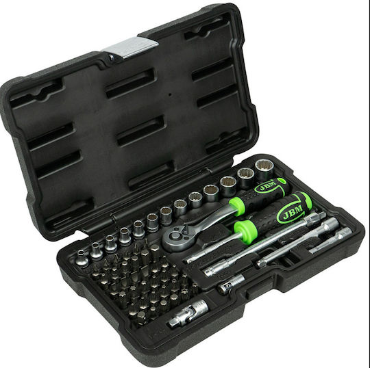 JBM Ratschen- & Steckschlüssel-Sets 1\4" 56Stück