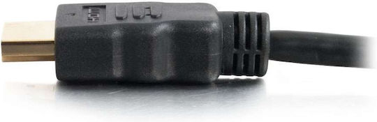 C2G HDMI 2.0 Premium High Speed 4K 60Hz HDR Cable HDMI male - HDMI male 2.44m Μαύρο