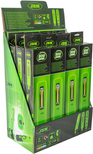 JBM Battery Workshop Light LED IP44 with Brightness up to 500lm