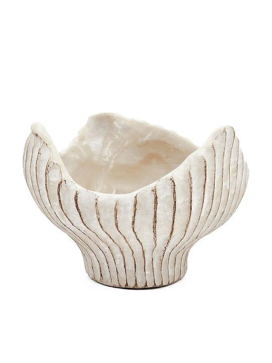 Artekko Cement Planter Concrete Beige 19x18.5x14cm.