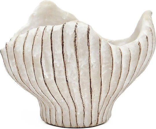 Artekko Cement Planter Concrete Beige 19x18.5x14cm.