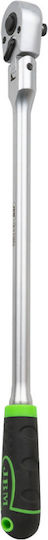 JBM Ratschen Einstellbar 72 Zähne mit Vierkant 1/2" Länge 60.9cm.