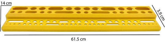 ArtPlast Werkzeugzubehör für Lagerung / Transport Tool Holder Plastic 615x140x39mm 6203005930002