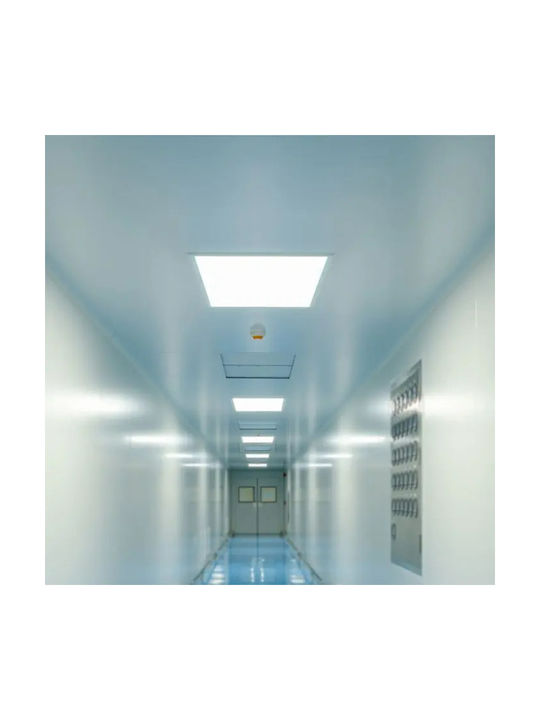 V-TAC Τετράγωνο Χωνευτό LED Panel 40W με Ψυχρό Λευκό Φως 6500K 60x60εκ.