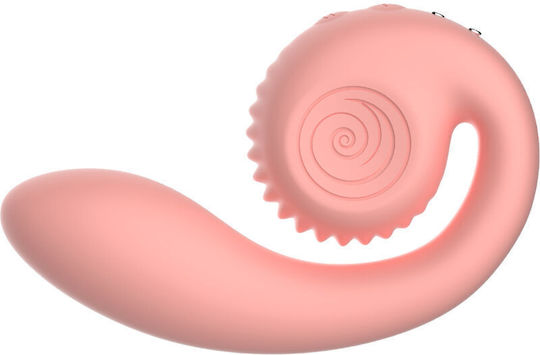 Snail Vibe Διπλός Δονητής Ροζ