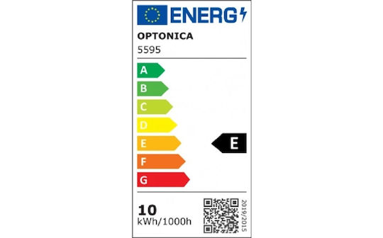 Optonica Φωτιστικό Πάγκου Κουζίνας LED 13W Θερμό Λευκό με Διακόπτη