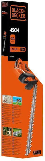 Black & Decker GTC1845L Μπορντουροψάλιδο Μπαταρίας 18V με Μήκος Λάμας 45cm