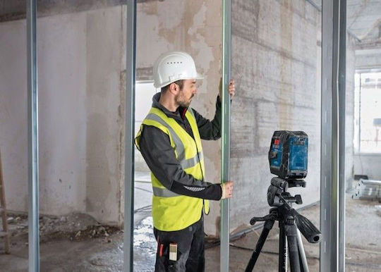 Bosch GLL 20-22 G + LB10 + DK10 Self-leveling Linear Laser Level Green Beam with Working Range 20m