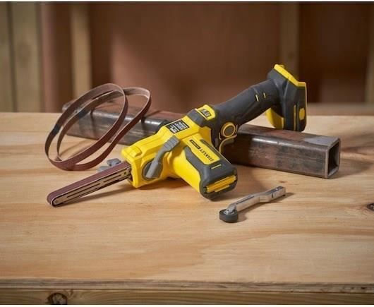 Stanley Belt Sander V20 Sfmce210d2k 2x2.0ah 13mm