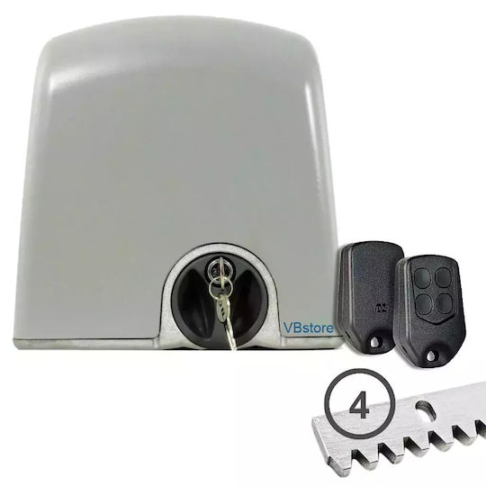 Proteco Strike 5 1 Remote Control Mechanism Sliding Garage Door Motor Set 230v Up To 500kg Metal Rack