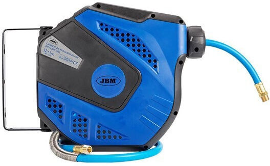 JBM 53532 Luftschlauch 12m mit Rolle