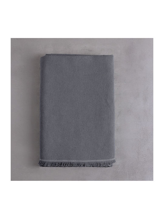 Rythmos Rythmos Four-Seater Sofa Throw Jacquard 180x330cm Gray