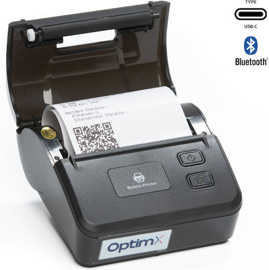 Profindustry Θερμικός Εκτυπωτής Αποδείξεων Φορητός USB / Bluetooth