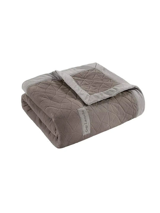 Four-Seater Sofa Throw 170x350 + Pillowcase Guy Laroche Avalon Puro 170x350