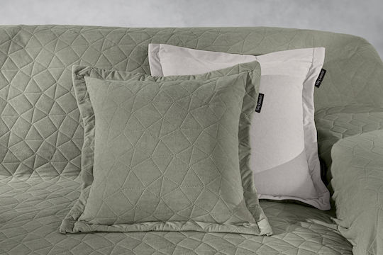 Guy Laroche Avalon Four-Seater Sofa Throw Jacquard 170x350cm Carbon