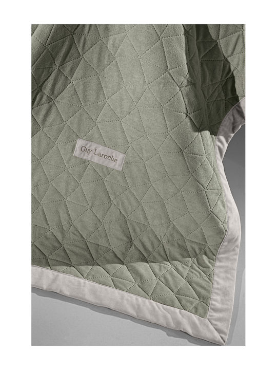 Guy Laroche Avalon Viersitzer-Sofa Überwurf Jacquard 170x350cm Carbon