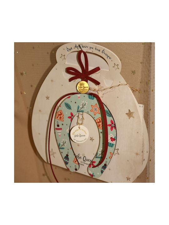 LiebeQueen Suspendata Amulet Potcoavă Verde 1buc