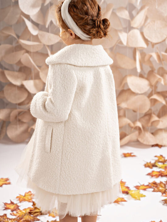 Baby Bloom Ecru Baptism Coat