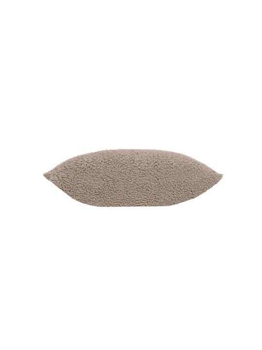 Douceur d'Intérieur Față De Pernă Din Lână Fleece Culoarea Nisipului 40x40 Cm