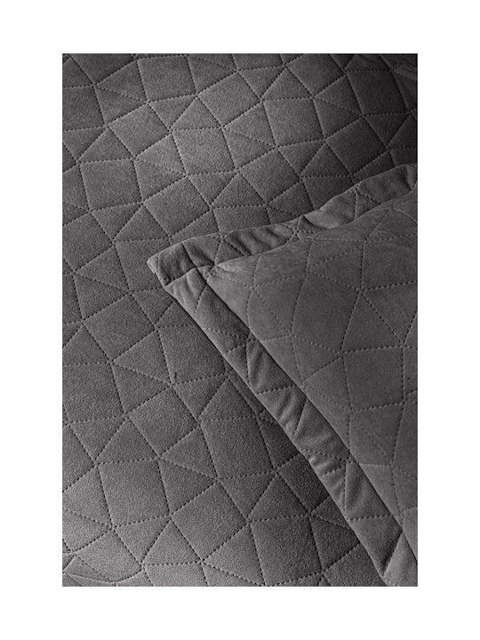 Guy Laroche Decorative Pillow Case Avalon From Gray Velvet 40x40cm