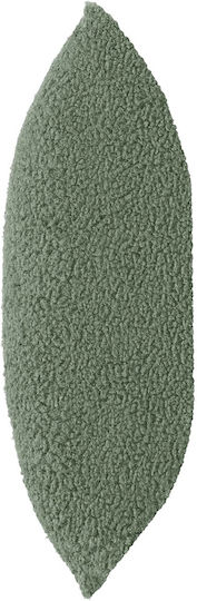 Douceur d'Intérieur Decorative Pillow Case Woolen Fleece Sage 1612919 40x40cm