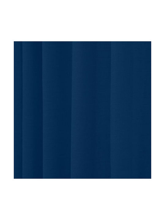 Lino Home Κουρτίνα με Τρέσα 1010 Μπλε 295x300εκ.
