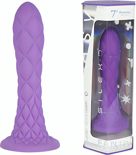 SilexD Glass Dildo Purple