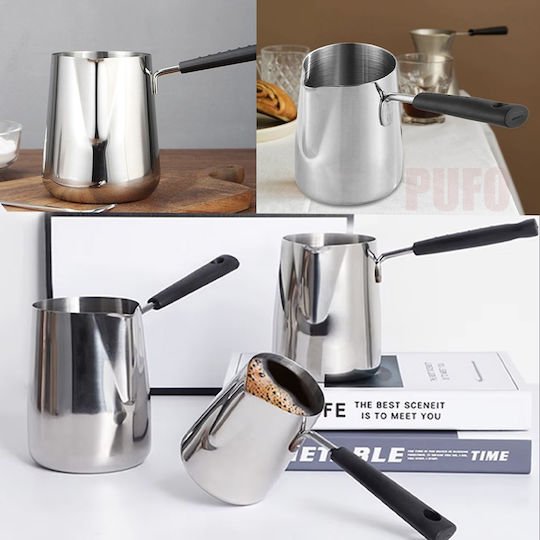 Kaffeekanne Rostfreier Stahl Grau 600ml