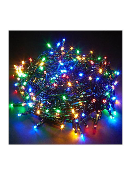 180 Lights LED 9m. Multicolor in String 1pcs
