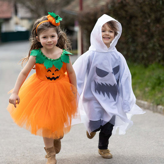 Karneval Ohren Weiß für Halloween 1Stück