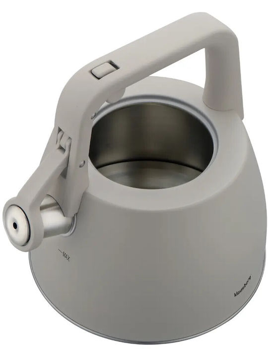 Klausberg Βραστήρας Ανοξείδωτος Γκρι 2500ml