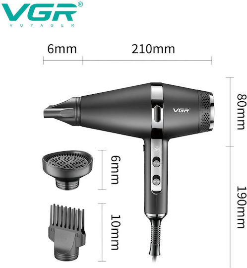VGR Professionell Haartrockner 2000W
