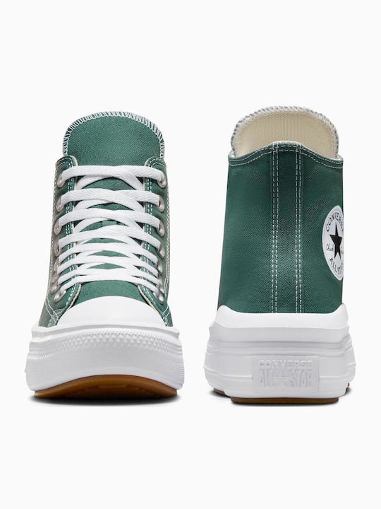 Move Platform Γυναικεία Μποτάκια True Nature / White / Black