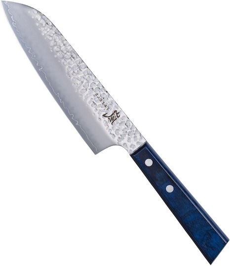 Yaxell Blue Breeze Santoku Messer aus Rostfreiem Stahl 16,5cm