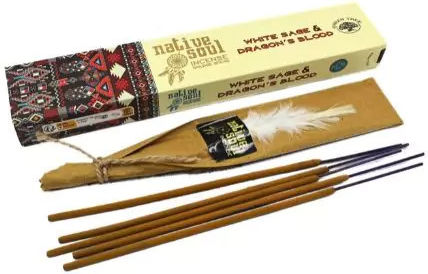 Home Fragrance Sticks Native Soul Scent White Sage Dragon's Blood 15g