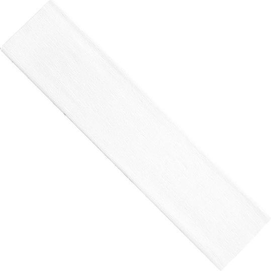 Χαρτί Γκοφρέ Χειροτεχνίας Metron 50x200 Cm Λευκό