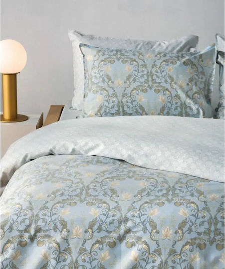 Kentia Σετ Υπέρδιπλη 220x240cm Cressida Γαλάζια