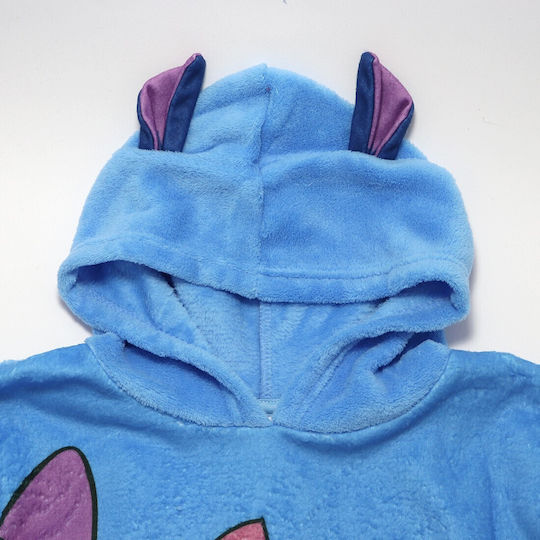 Disney Κουβέρτα Fleece Lilo & Stitch Μπλε 160εκ.