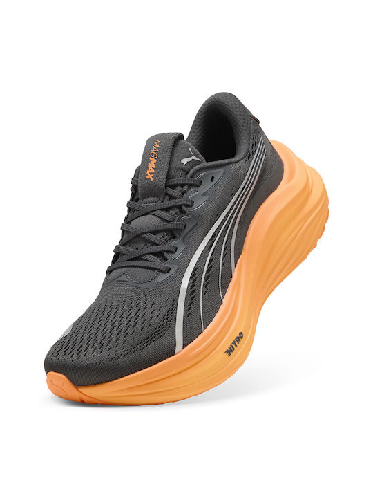 Magmax Nitro Sport Shoes Running Grey Lead / Dark Orange