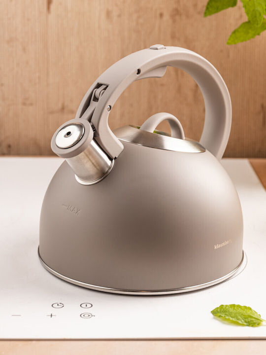 Klausberg Kettle Stainless Steel Gray 2500ml
