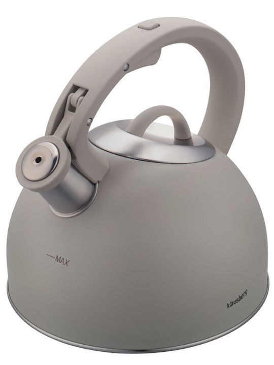 Klausberg Kettle Stainless Steel Gray 2500ml