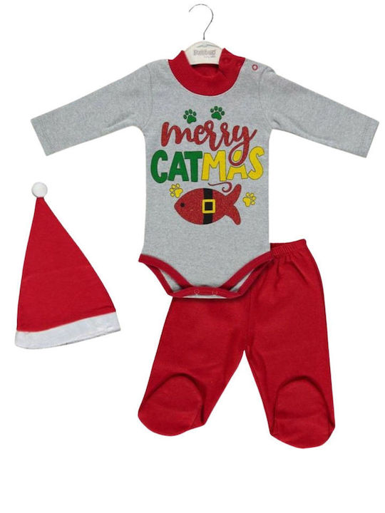 Pabbuc Baby mit Mütze Red