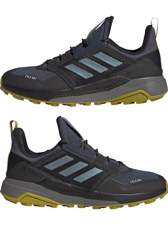 adidas Trailmaker Cold.Rdy Încălțăminte De Drumeție Pentru Bărbați Impermeabil Wonder Steel / Impact Orange