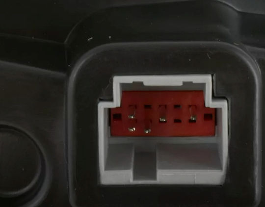 Electric Car Left Side Mirror with Signal